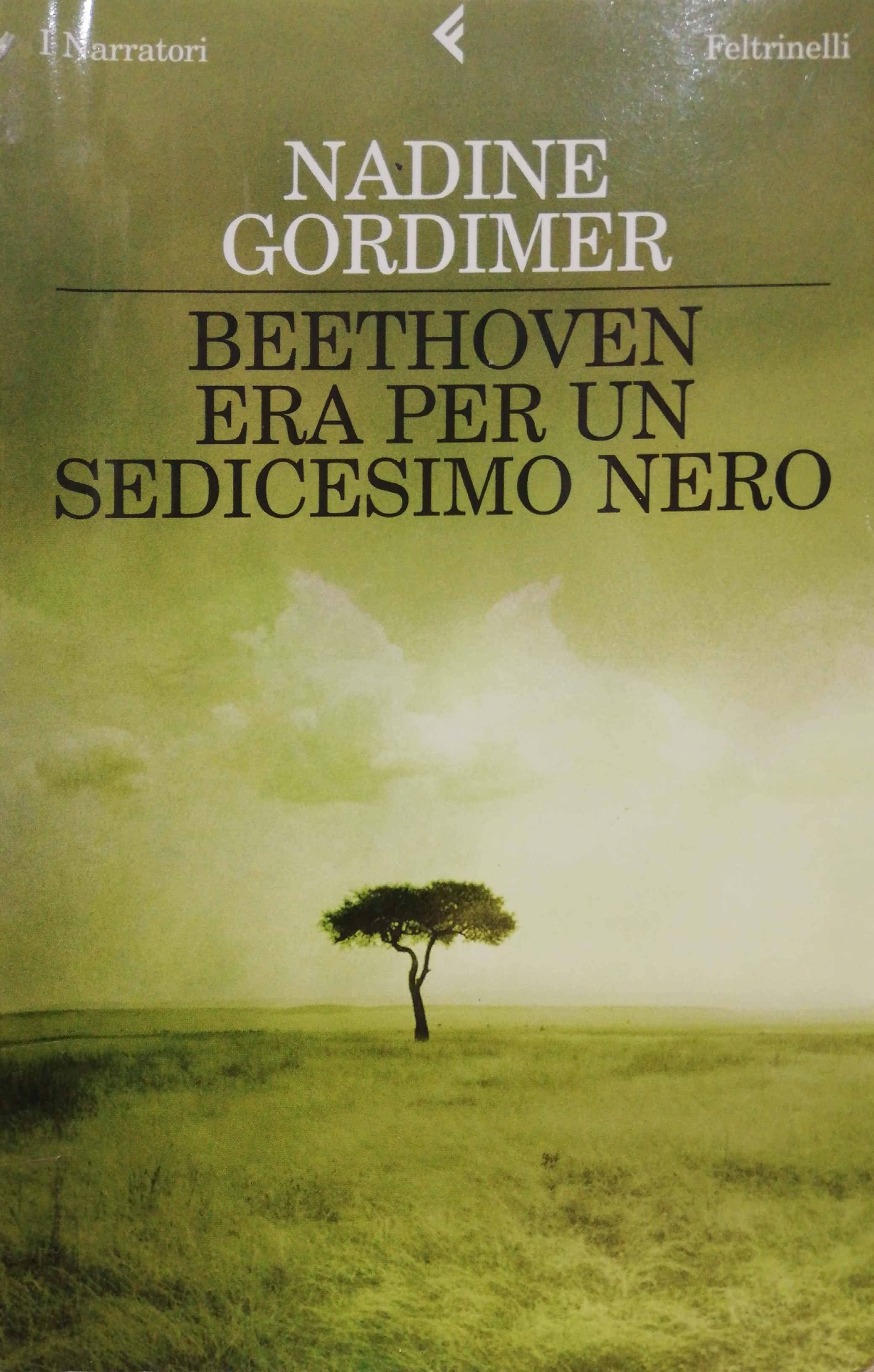 BEETHOVEN ERA PER UN SEDICESIMO NERO